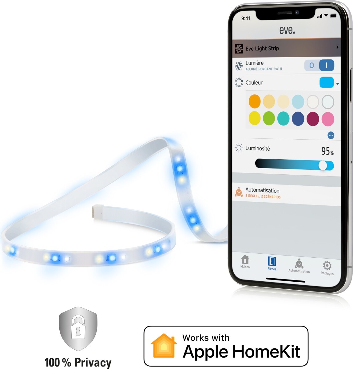 Eve Light Strip - Homekit Kompatibel - 2 Meter