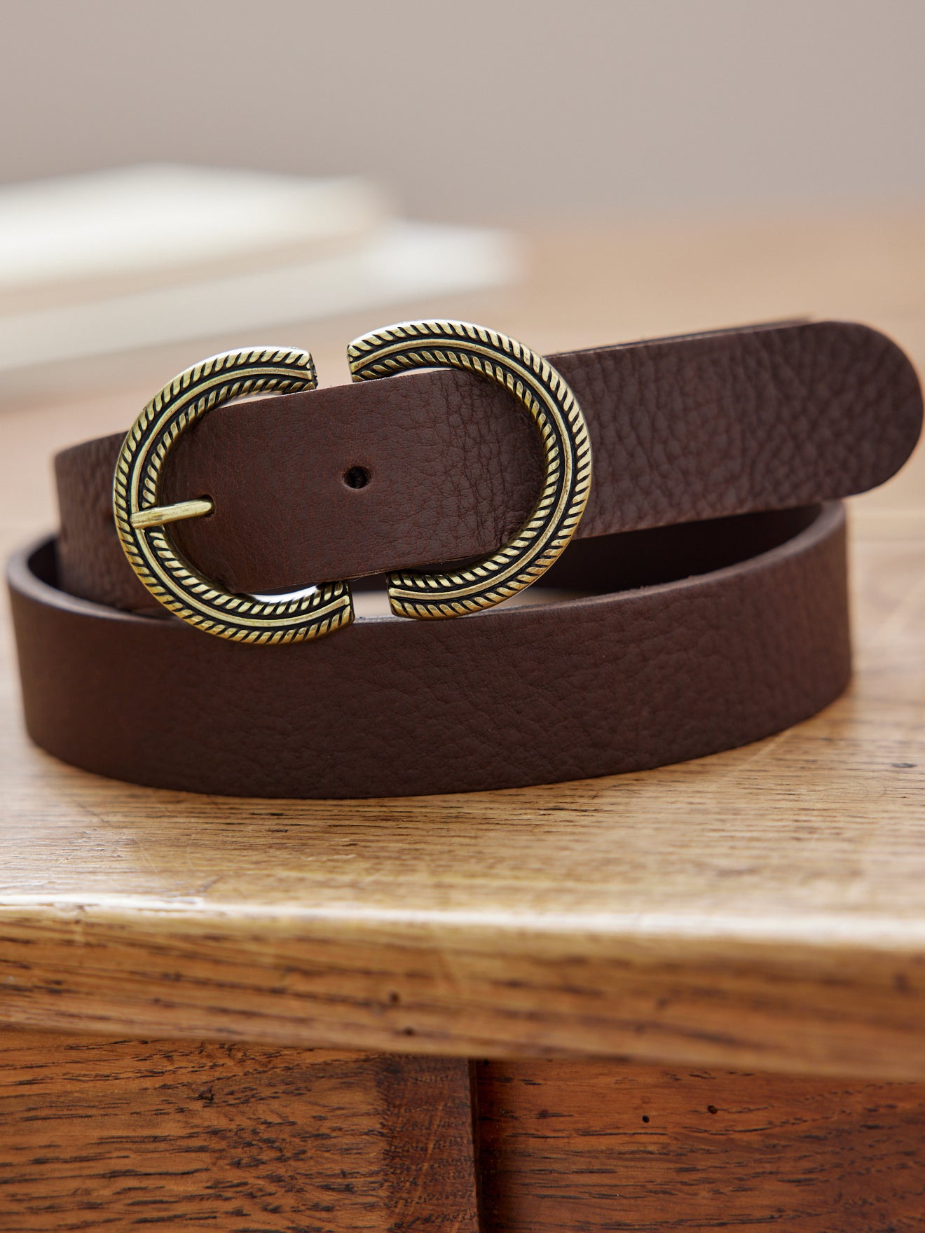 Ceinture cuir femme