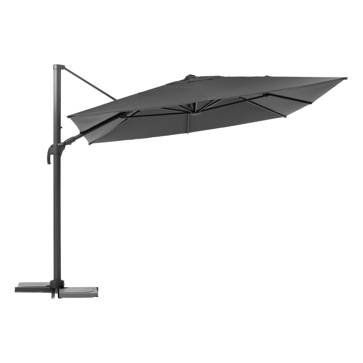 PARASOL DECENTRE MELHIA 3X3M ANTHRACITE