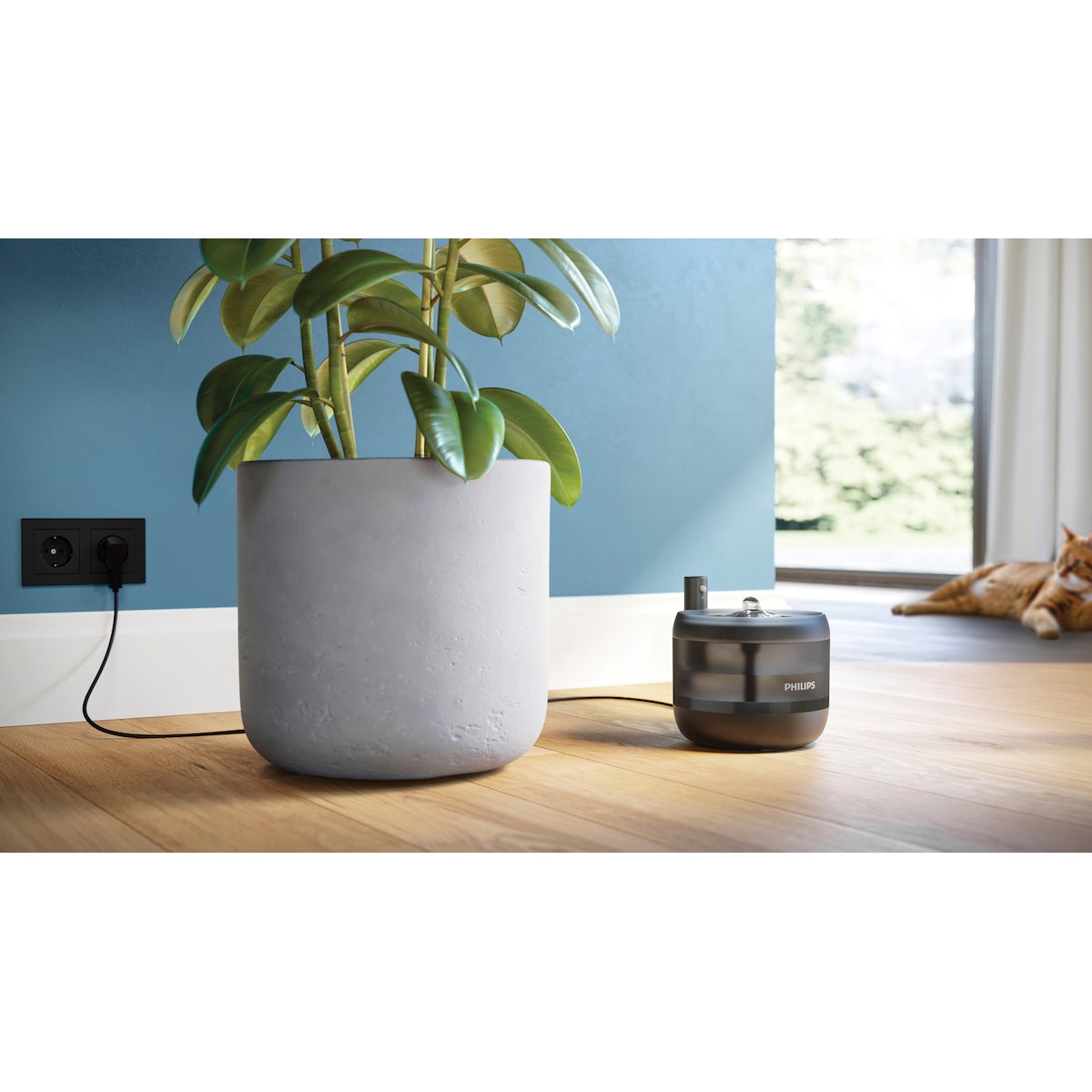 Philips Pet Series vannfontene PAW3210/02 (sort)