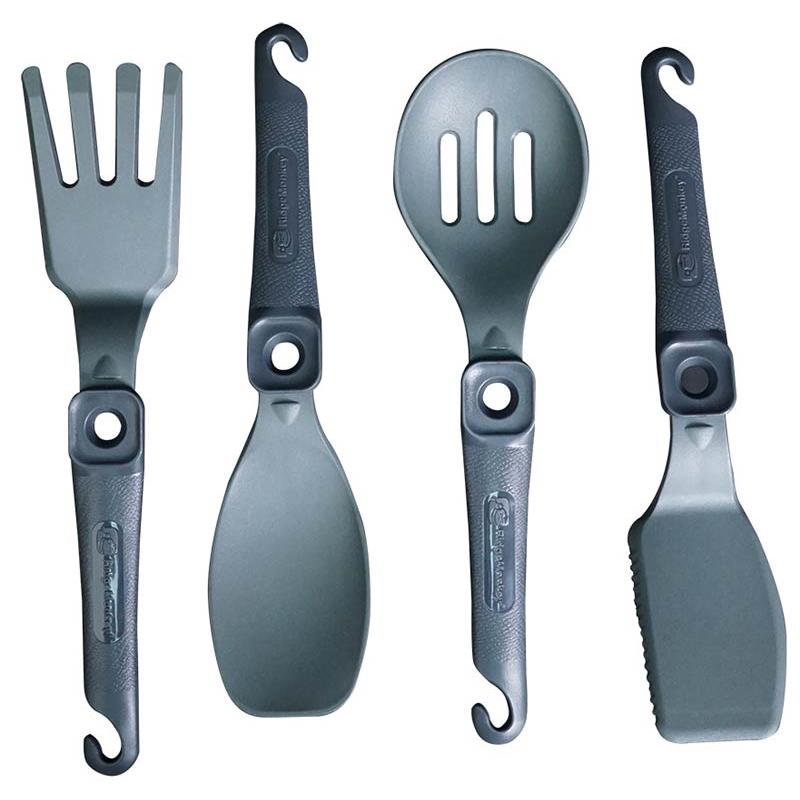 Set Ustensile Ridge Monkey Q-Lock Utensil Set