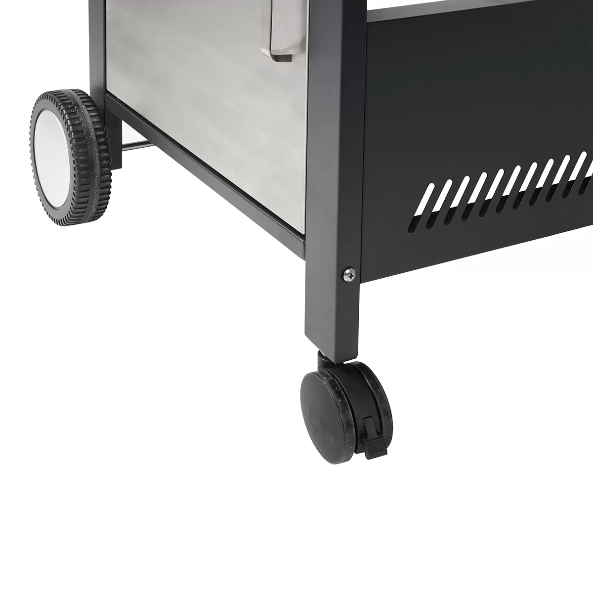 Bedano mit Abdeckhülle BBQ Dragon silber,schwarz