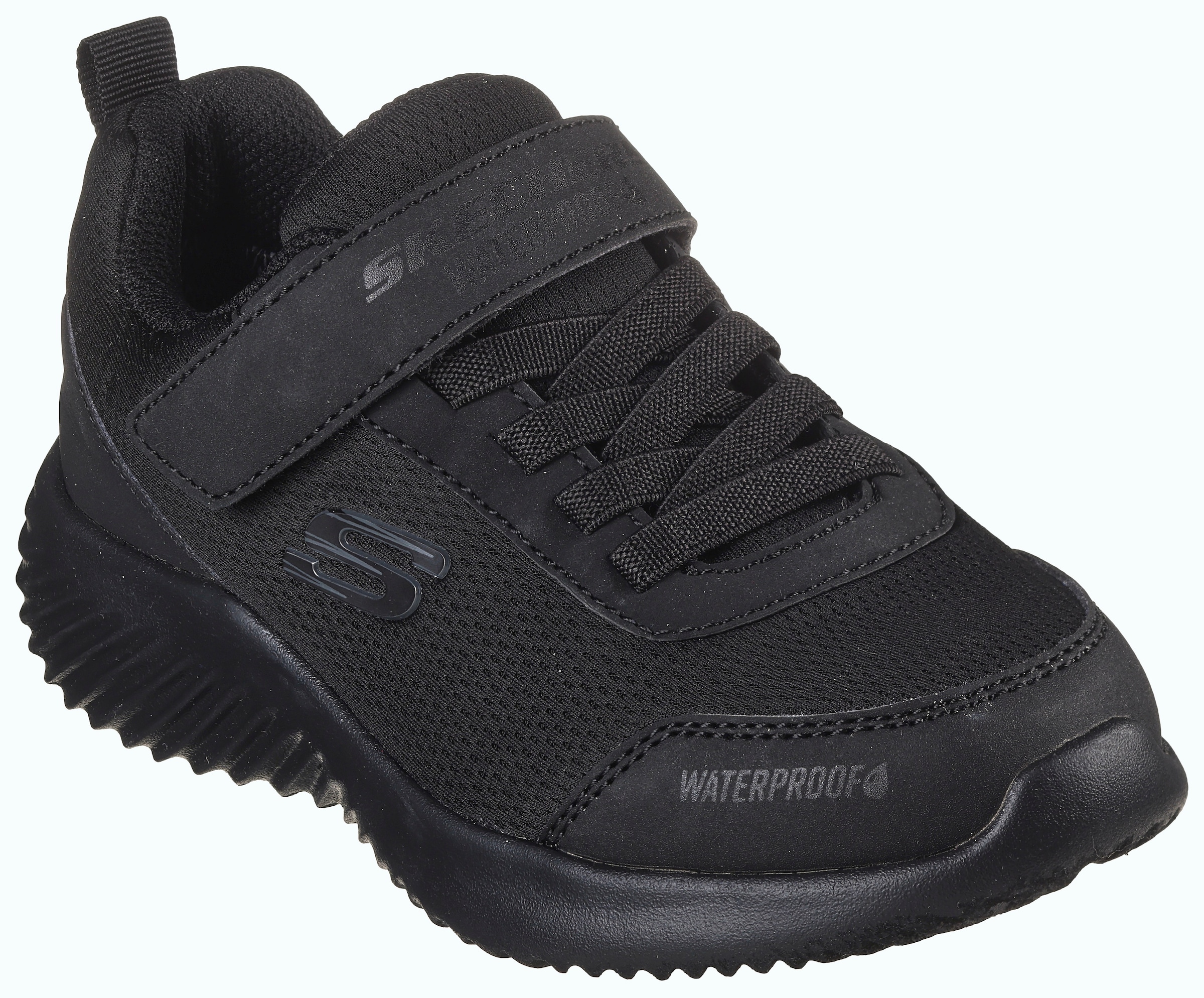 Skechers Klettschuh »BOUNDER-DRIPPER DROP«  , Sneaker, Kommunionsschuh in nahtversiegeltem, wasserdichtem Design