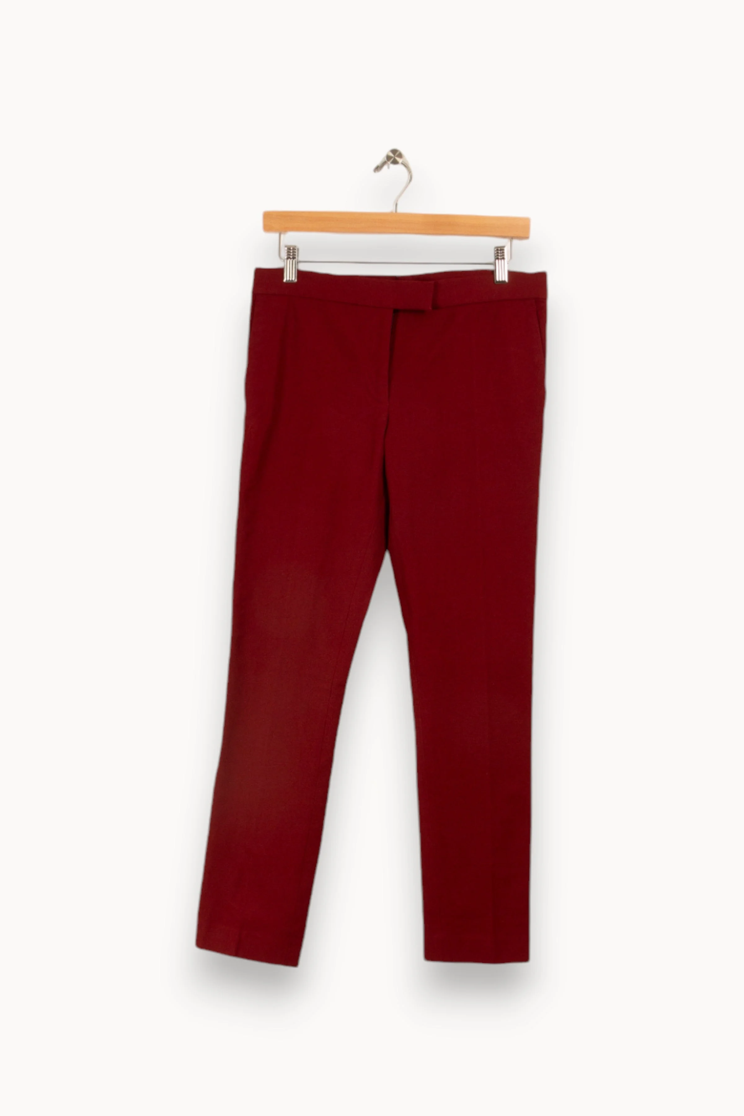 Pantalon bordeaux | Rouge
