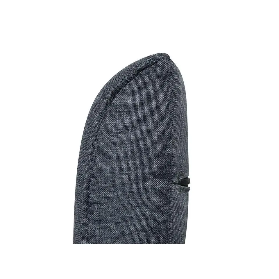ROXEN - Slaapbank 3-zits - Donkergrijs - Polyester