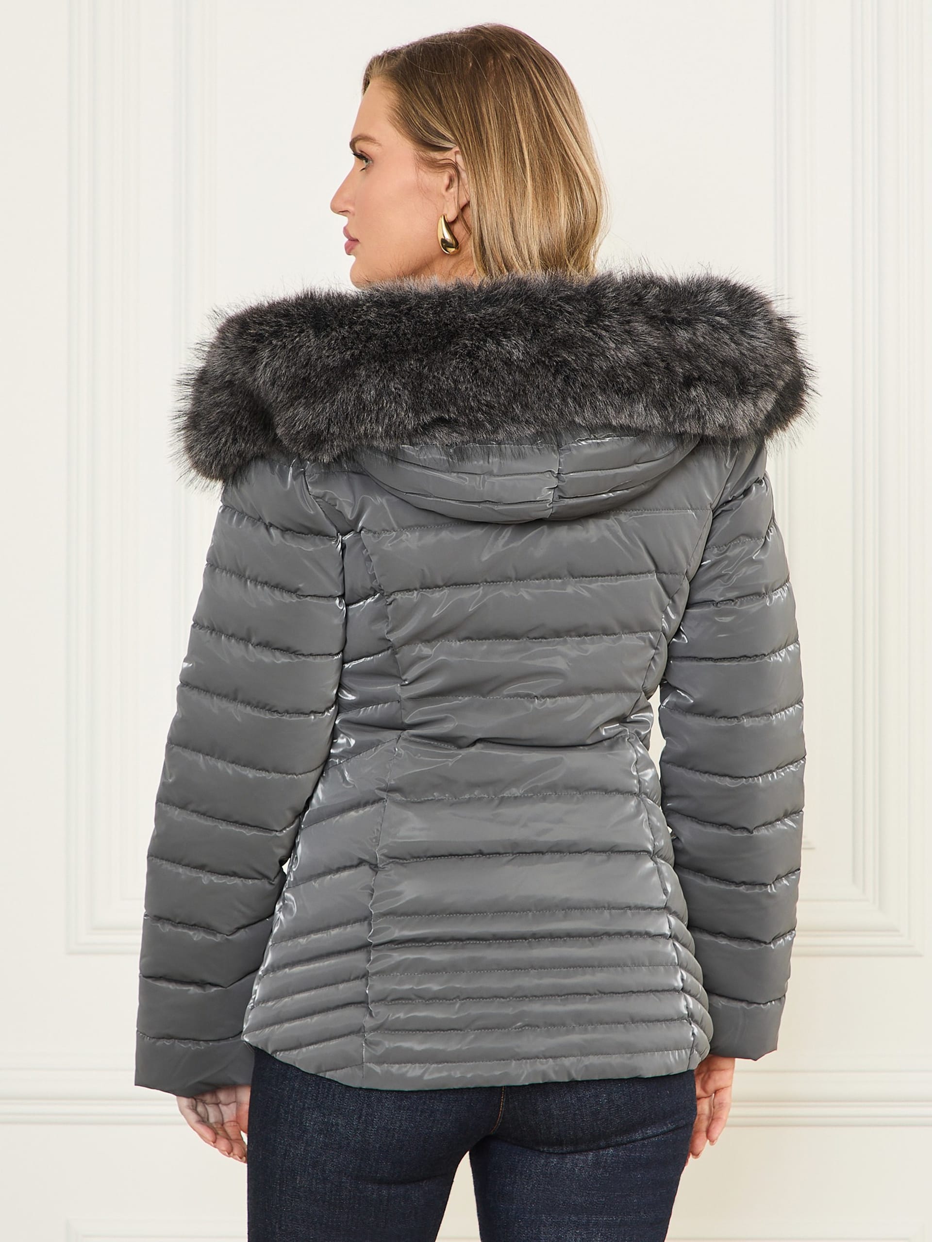 Jaqueta puffer curta Eco Janis