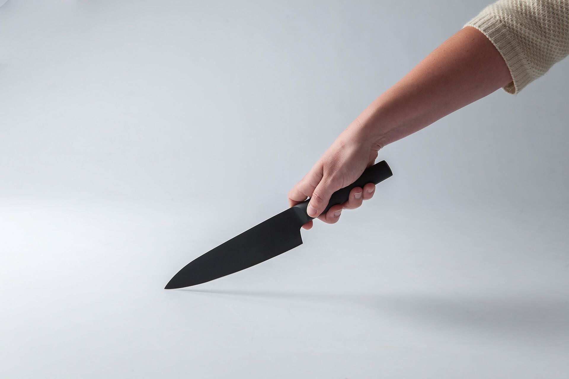 KURO CHEFMESSER SCHWARZ L19CM - Schwarz / T: 2.8 cm x H: 19.0 cm
