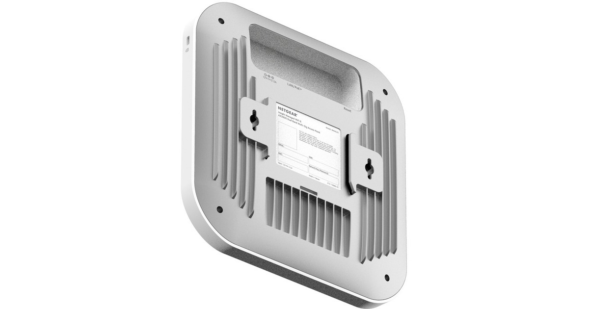NetgearWAX620 - AX3600 Dual Band PoE + Multi-Gig Access Point  (Wit, WiFi 6)
