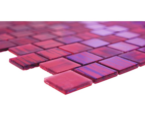 Glasmozaïek CM CF47 roze 28,6x31,8 cm