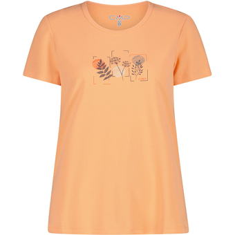 CMP Printed T-Shirt Salmone Damen