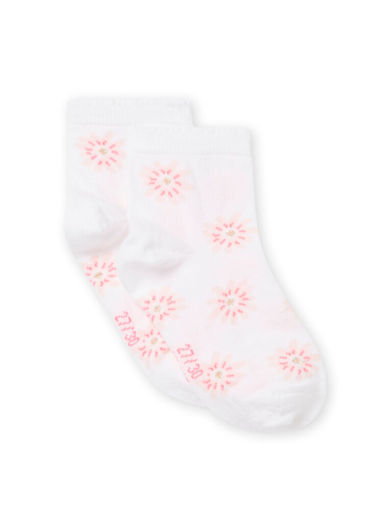 Chaussettes écrues enfant fille
