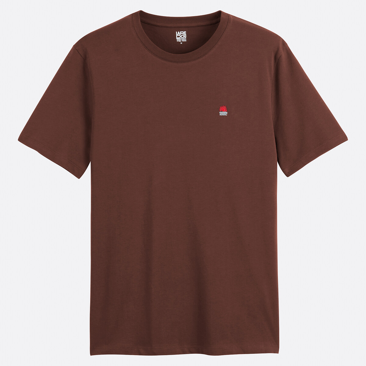 COLEÇÃO LA REDOUTE<br>Camiseta com gola redonda e mangas curtas