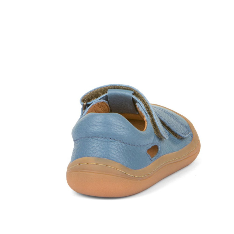 Froddo Froddo Barefoot Sandales Deux Scratchs Bleu Jeans