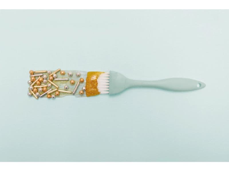 ScrapCooking Zuckerstreusel Mix Gold-Silber 56 g, 4 Stück Rods & Pearls Mix