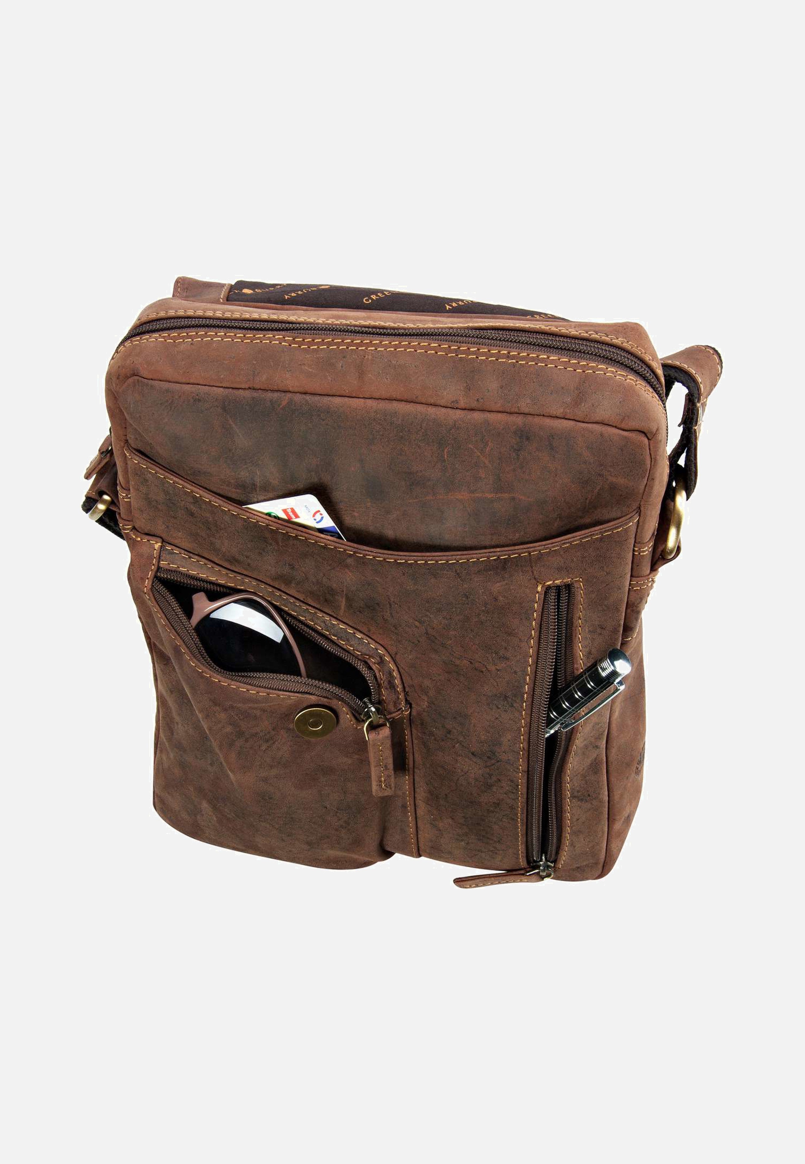 Vintage Revolver Bag Sattelbraun - Crossbody Bag