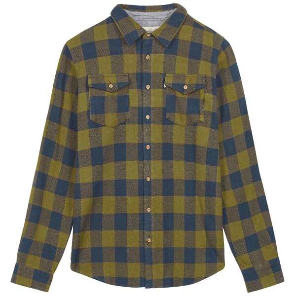 Chemise PICTURE HILLSBORO SHIRT DARK BLUE/ARMY GREEN
