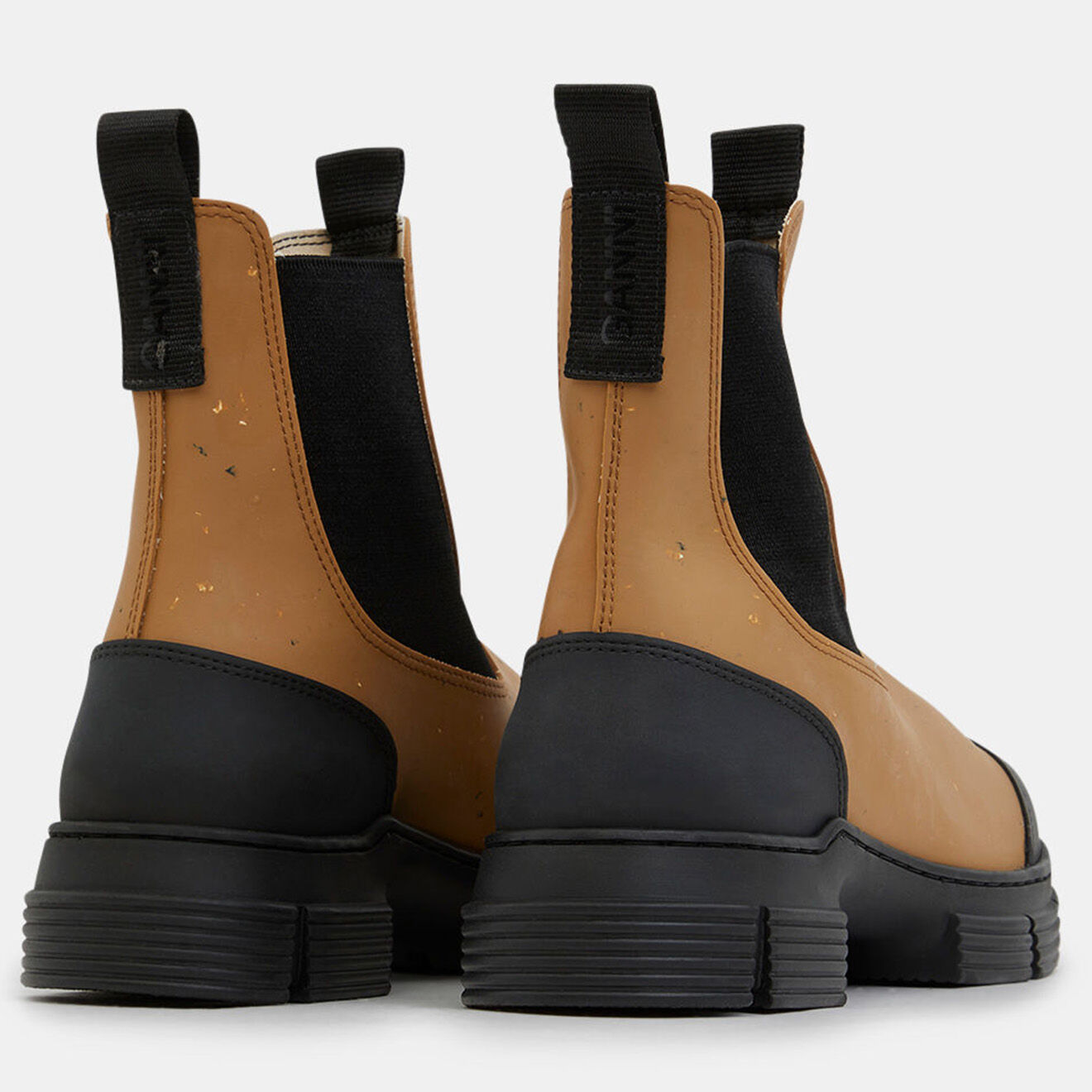 Ganni Chelsea Boots Leila camel