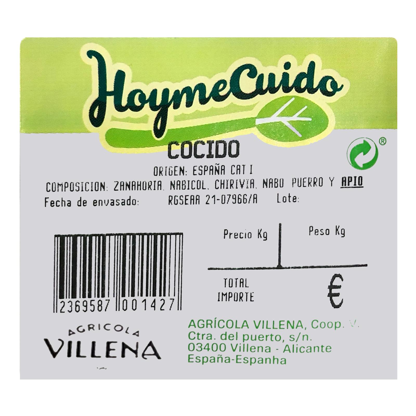Préparation de légumes pour ragoût