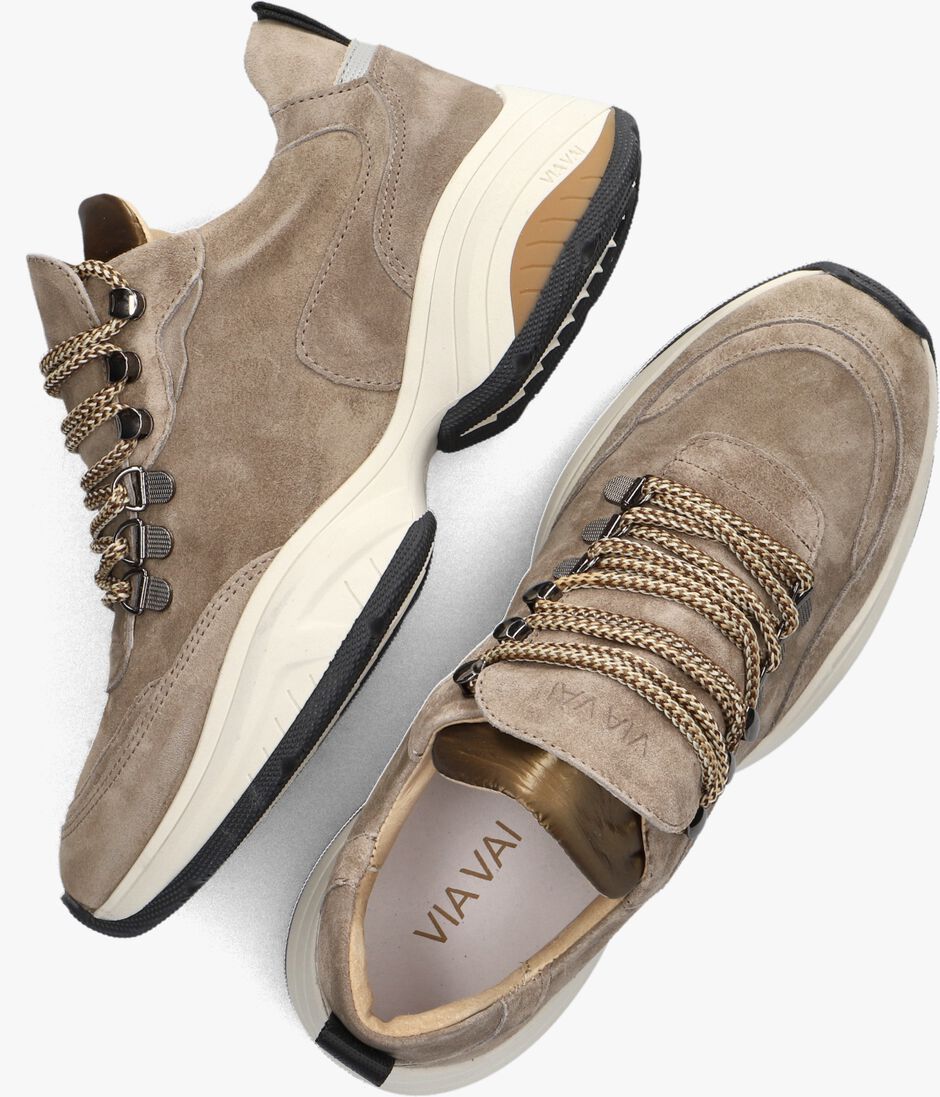 VIA VAI taupe via vai lage sneakers pepper clay