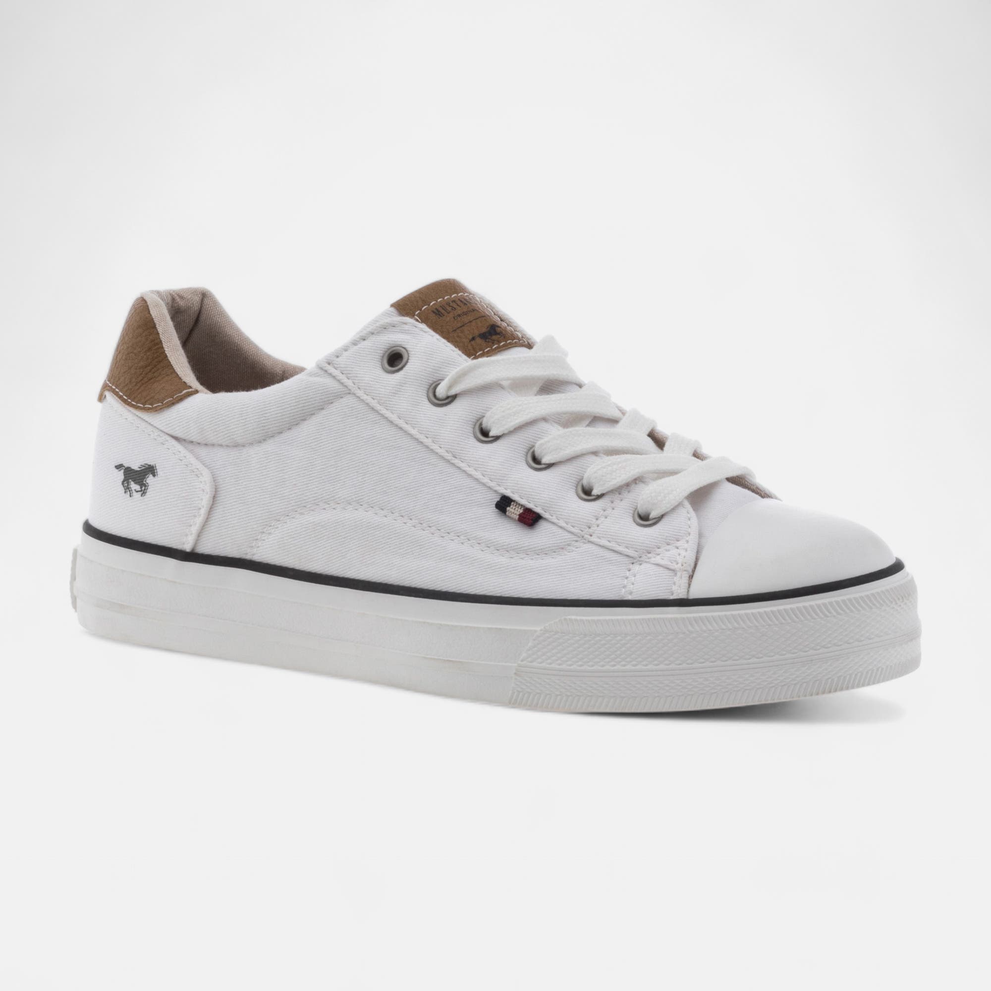 Baskets en toile Femme blanc