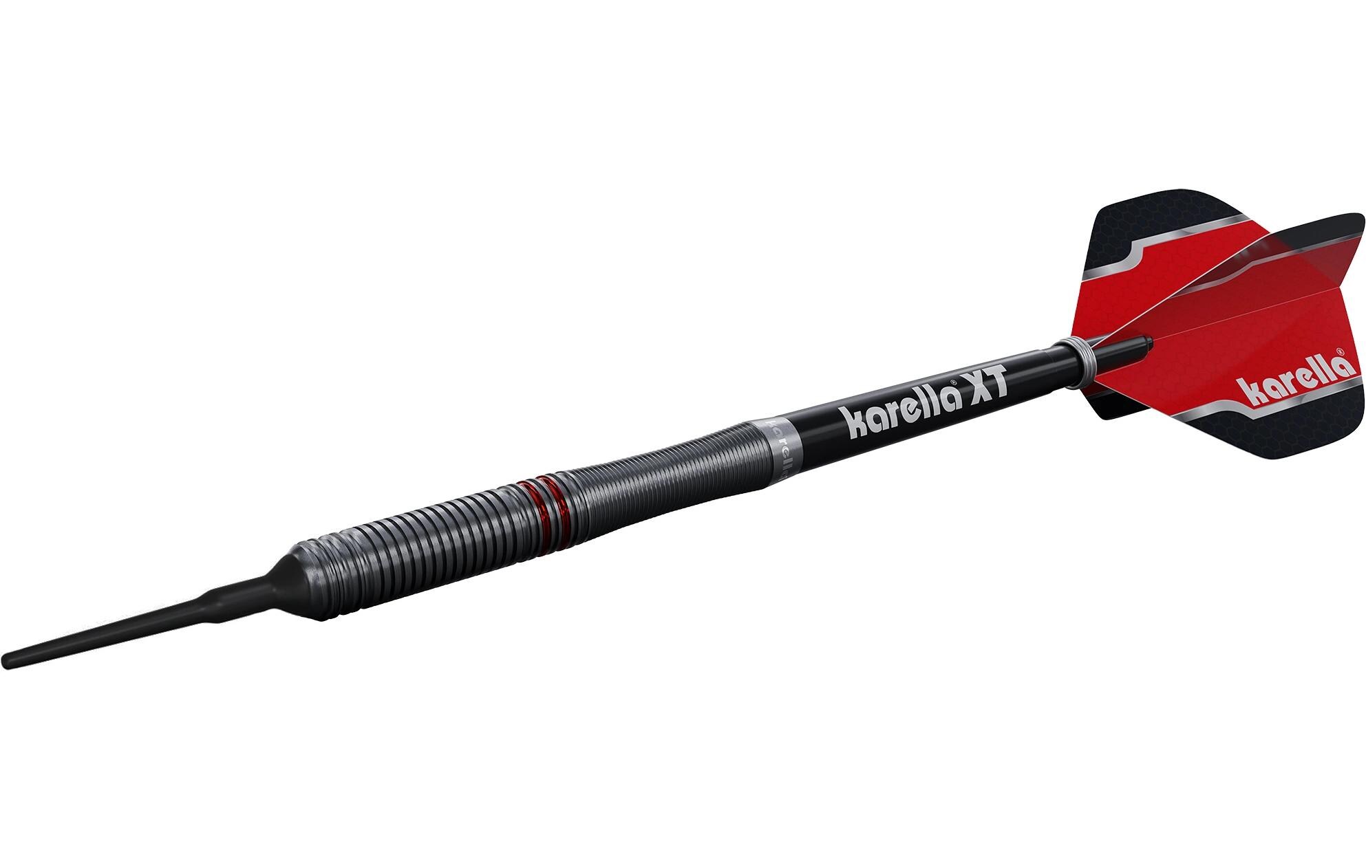 Dartpfeile Softdart Fighter 20g, 3 Stück – Schwarz90% Tungsten Dartpfeile