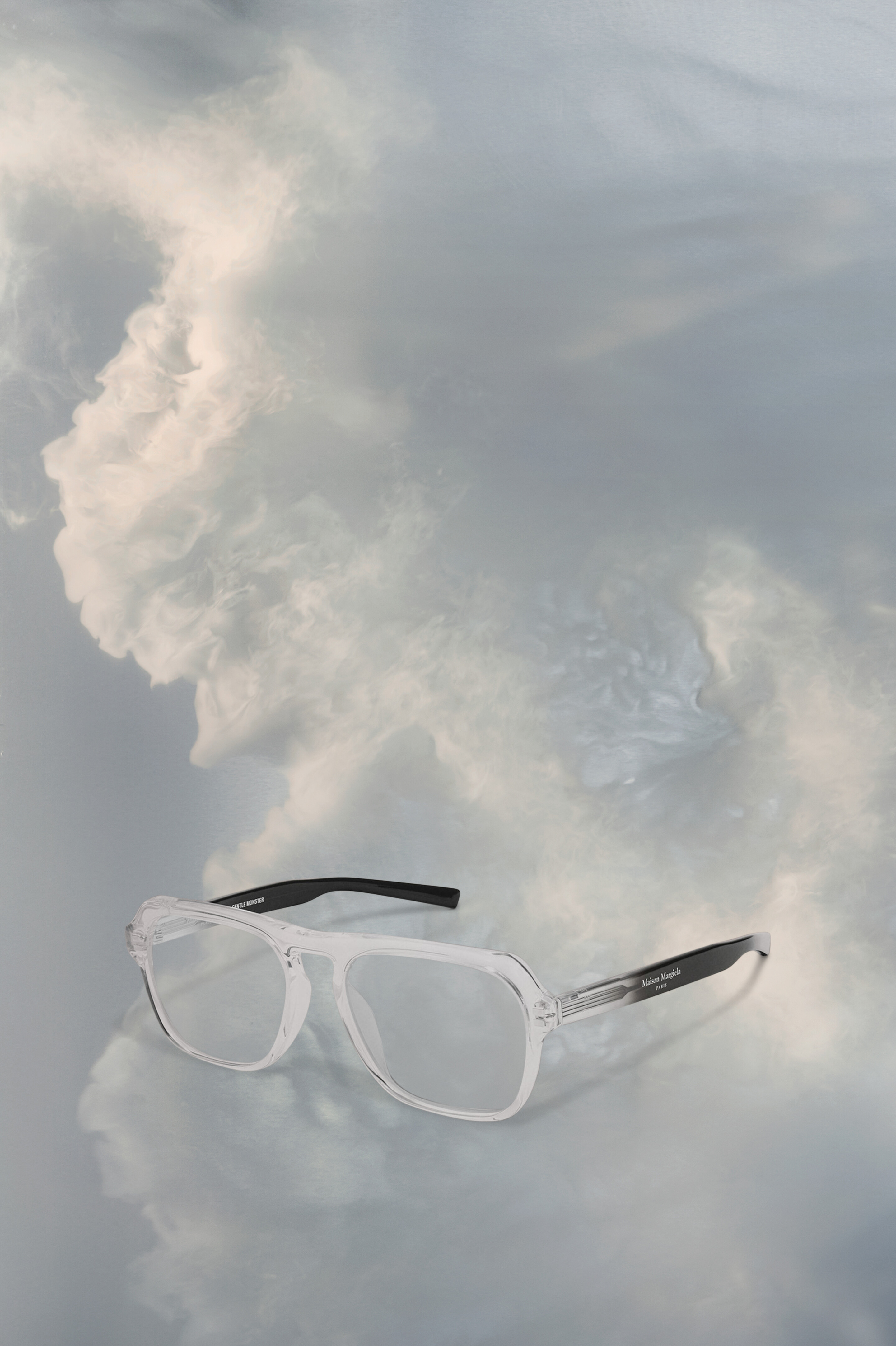 MM X Gentle Monster MM011 Translucent White