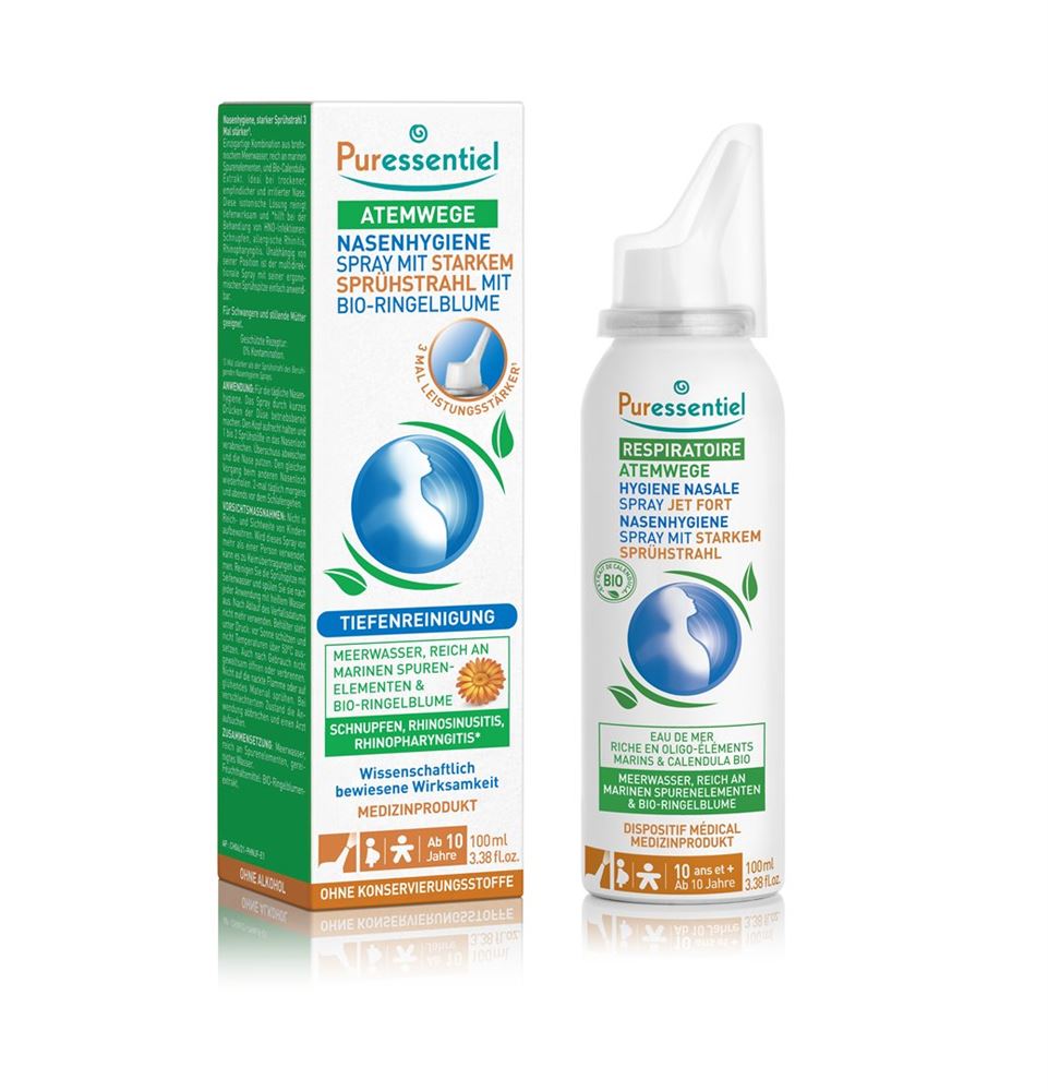Puressentiel Nasenhygiene Spray Nasenspray Erwachsene Nasenspr 100 ml