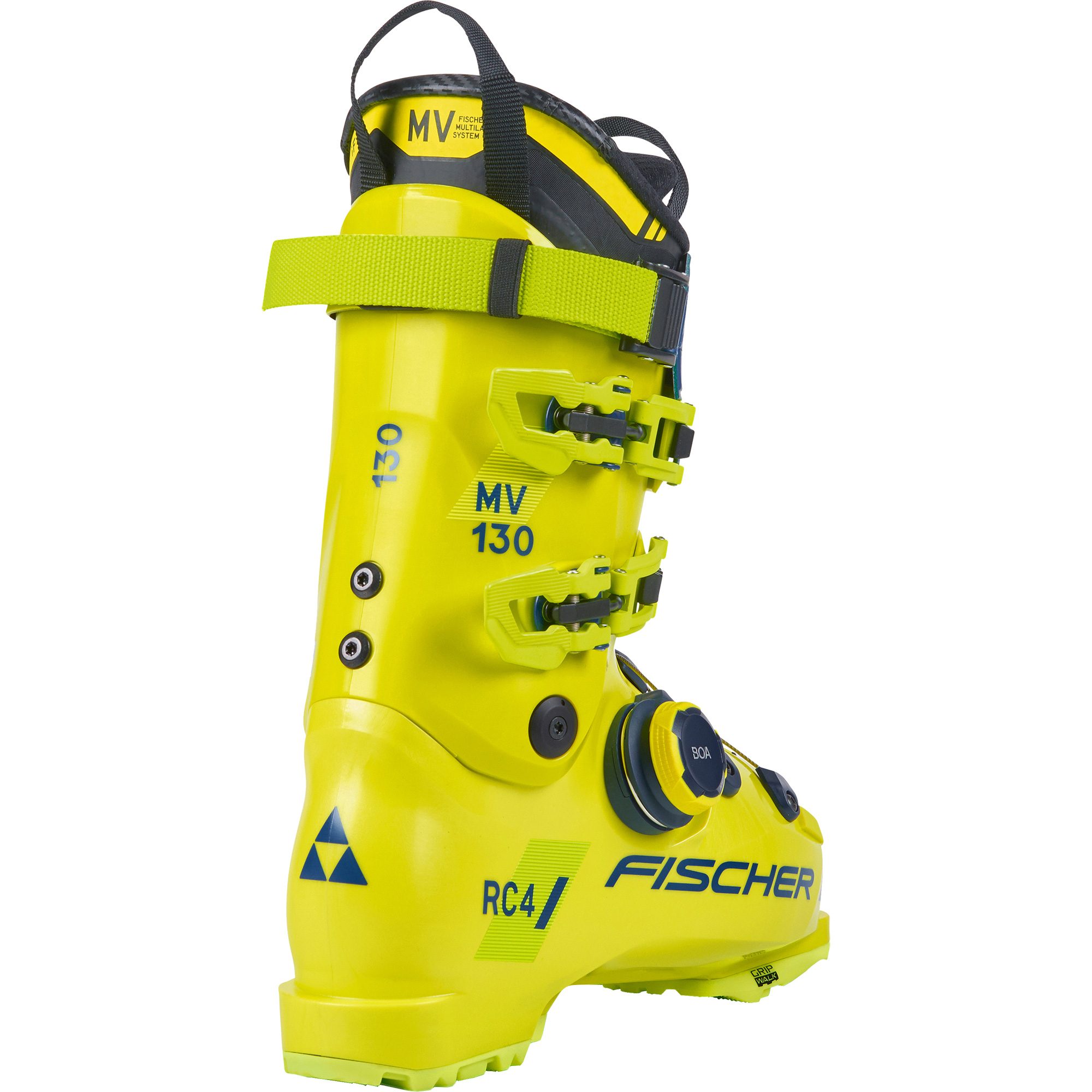 Fischer RC4 130 MV BOA® Vacuum GripWalk® Alpin Skischuhe Herren yellow