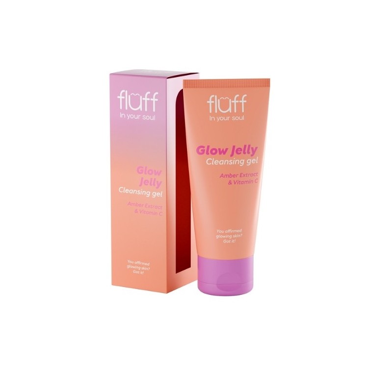 Fluff In Your Soul Gloe Jelly Gesichtsreinigungsgel mit Bernsteinextrakt und Vitamin C 100 ml