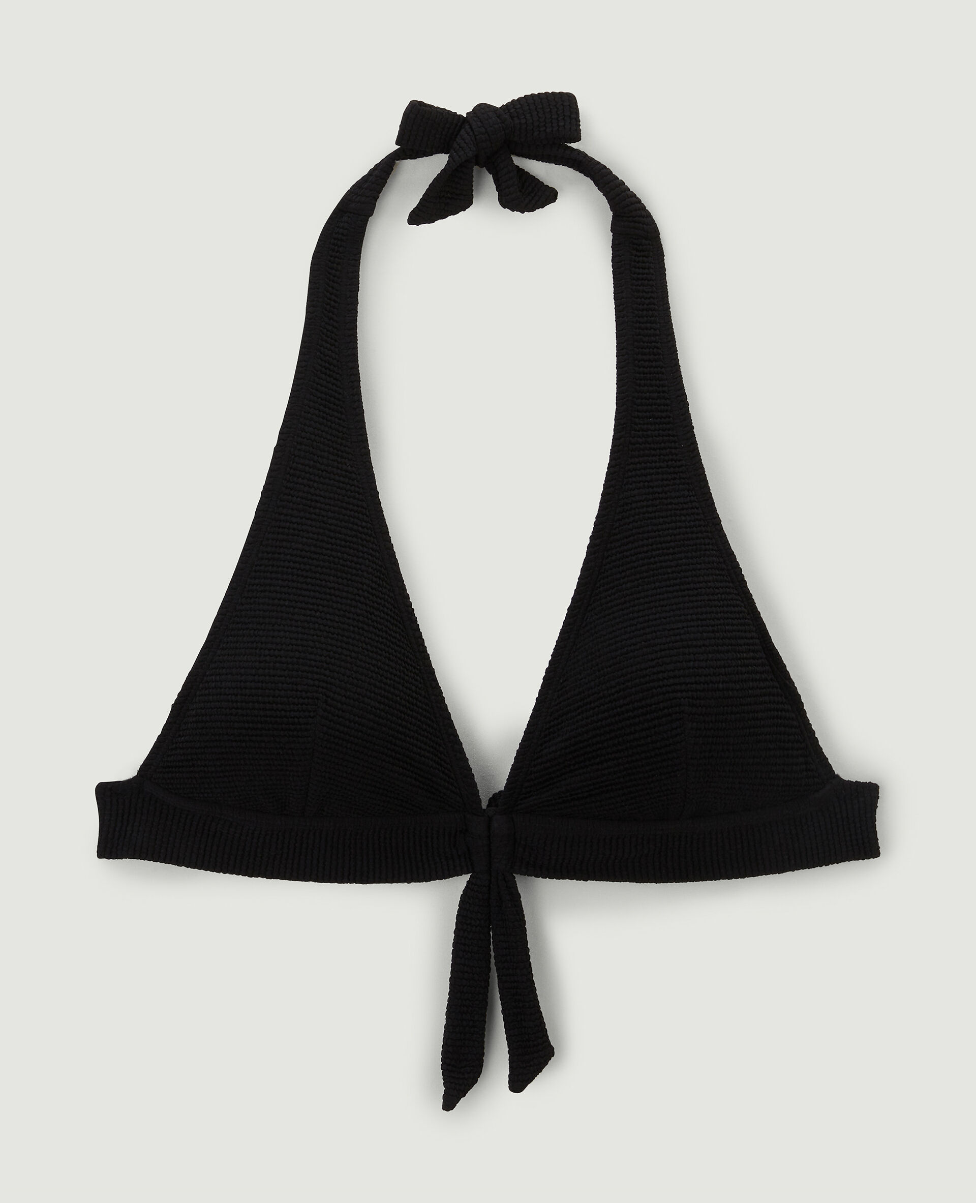 Haut de maillot de bain triangle - Noir