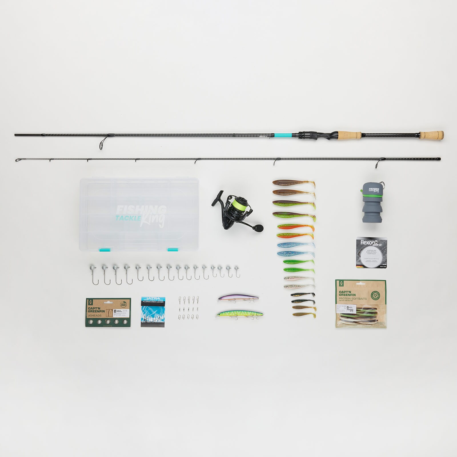 Fishing-King Tackle Zielfisch Set Zander