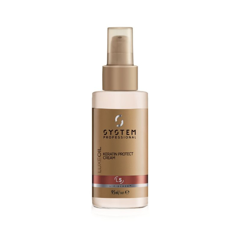 Pack cheveux normaux à fins + crème de protection LuxeOil System Professional