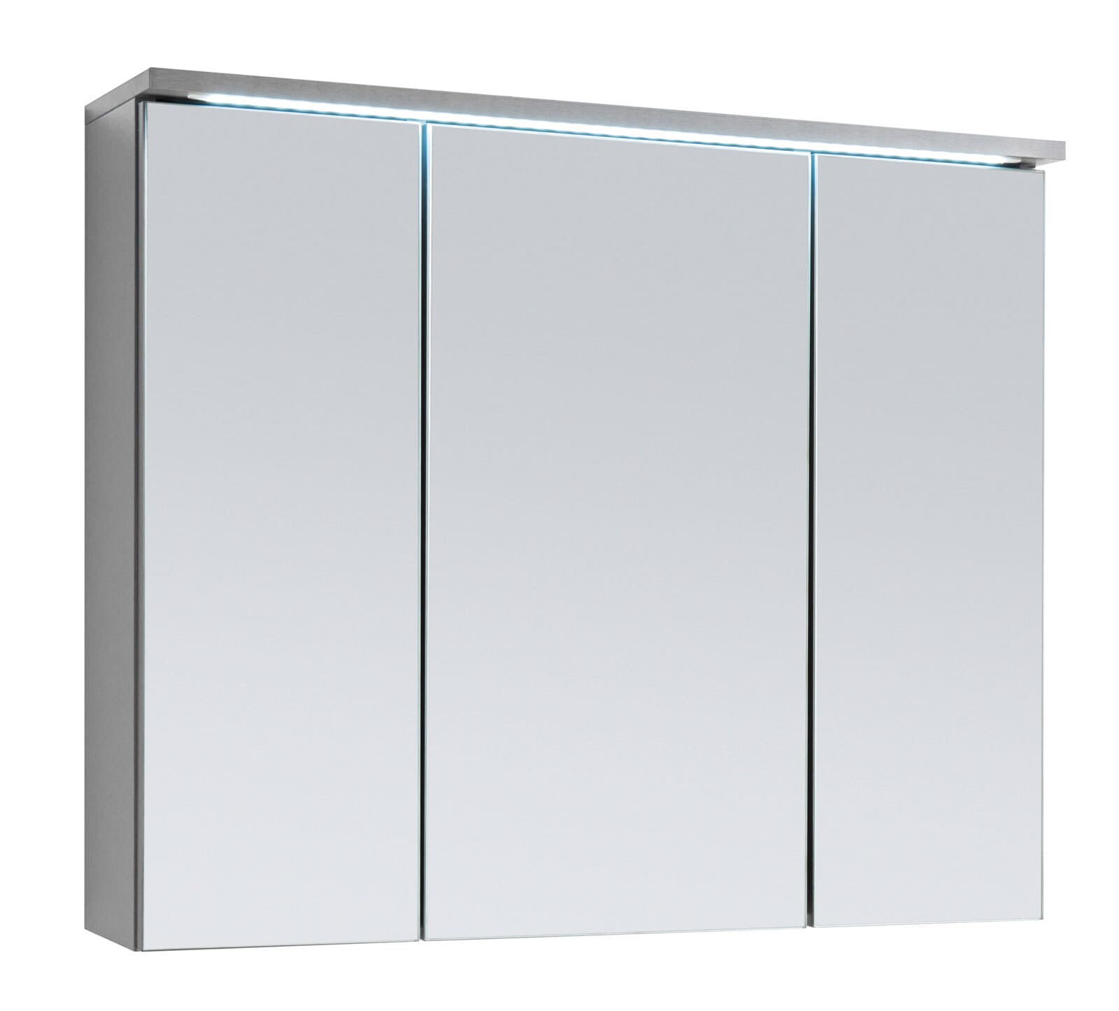 Spiegelschrank Two Titan/Weiß ca. 80 x 68 x 22,5 cm