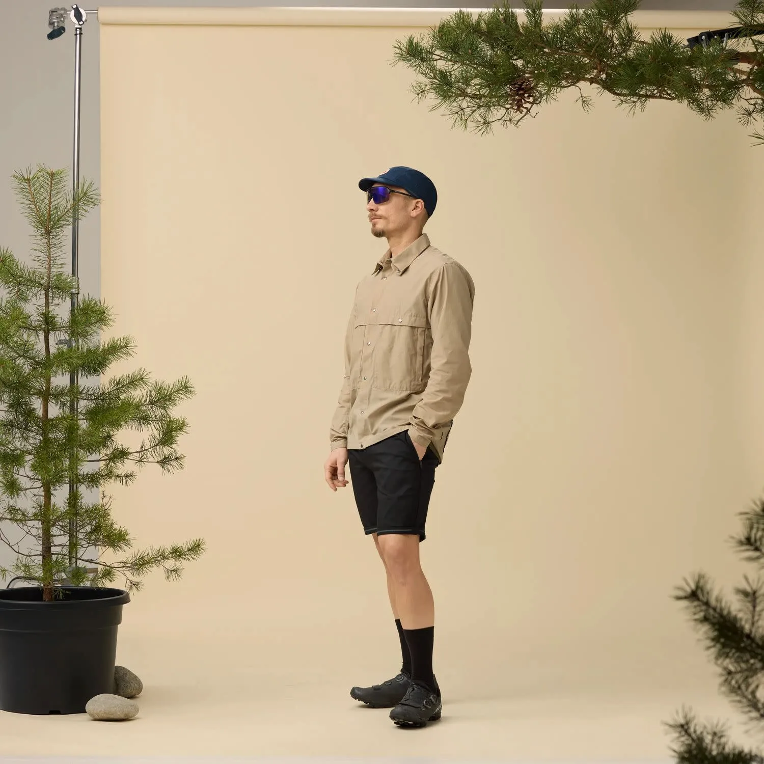 Fjällräven Hoja Rider'S Wind Jacket M Fossil