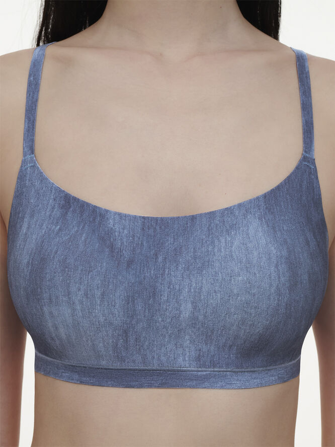 Chantelle Softstretch Padded Bralette Blå