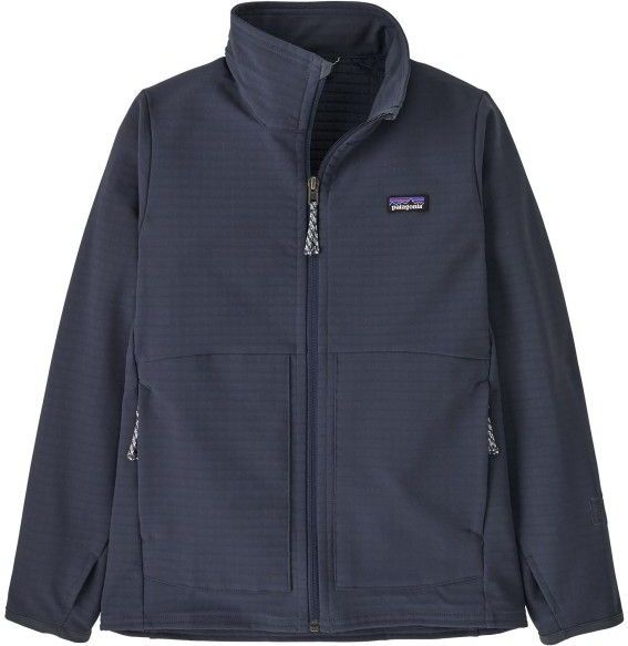 Patagonia - R1 Techface - Softshelljack - Blauw