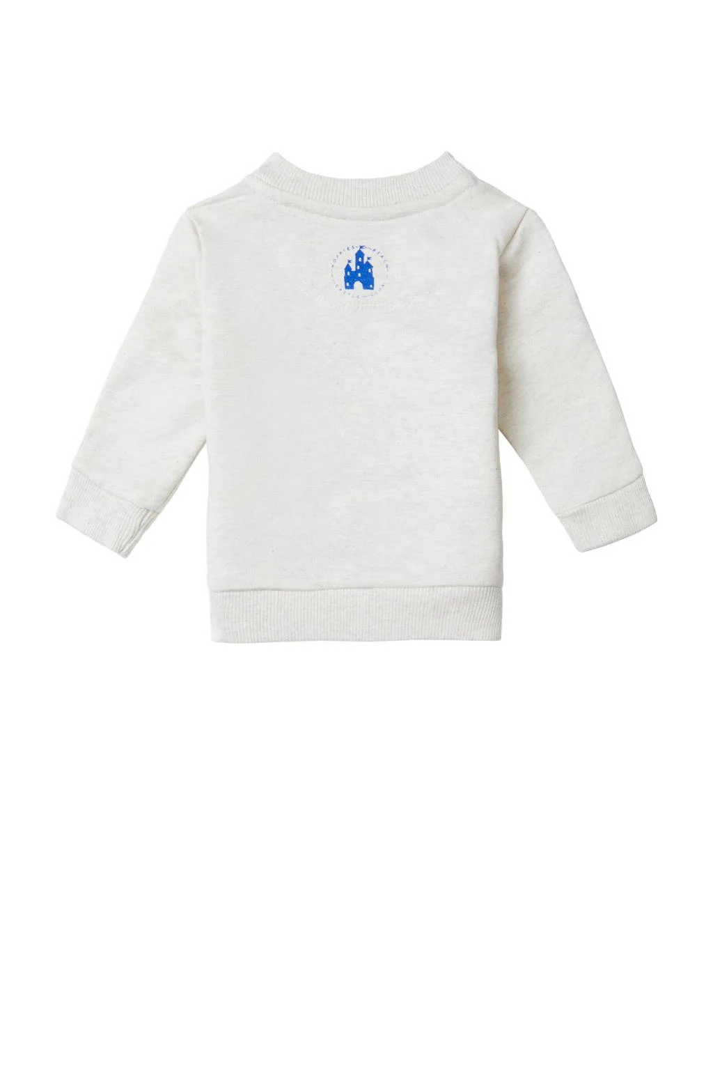 Noppies baby sweater met printopdruk offwhite