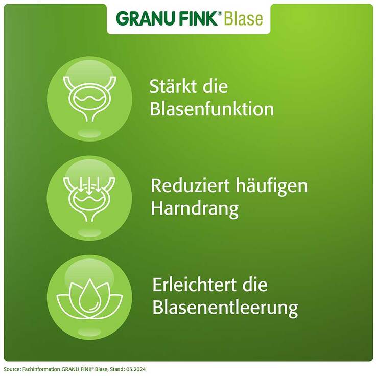 Granu Fink Blase Hartkapseln, 50 St