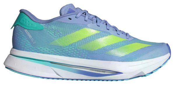 Chaussures Running adidas Adizero SL 2 Bleu/Vert Femme