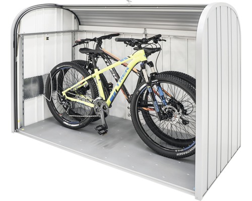 Biohort StoreMax 190 bakken opbergbox, 190x97x136 cm, zilver-metallic