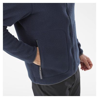 Polaire Homme Lafuma Maury Sherpa Full Zip Bleu