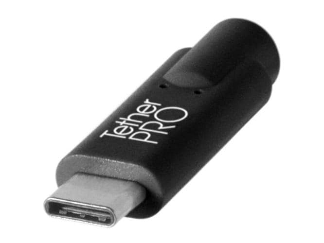 Tether Tools Kabel TetherPro USB-C to USB-C, 4.6 m Schwarz Optimierte Verbindung von Ihrem USB-C-Computer zur USB-C-Kamera