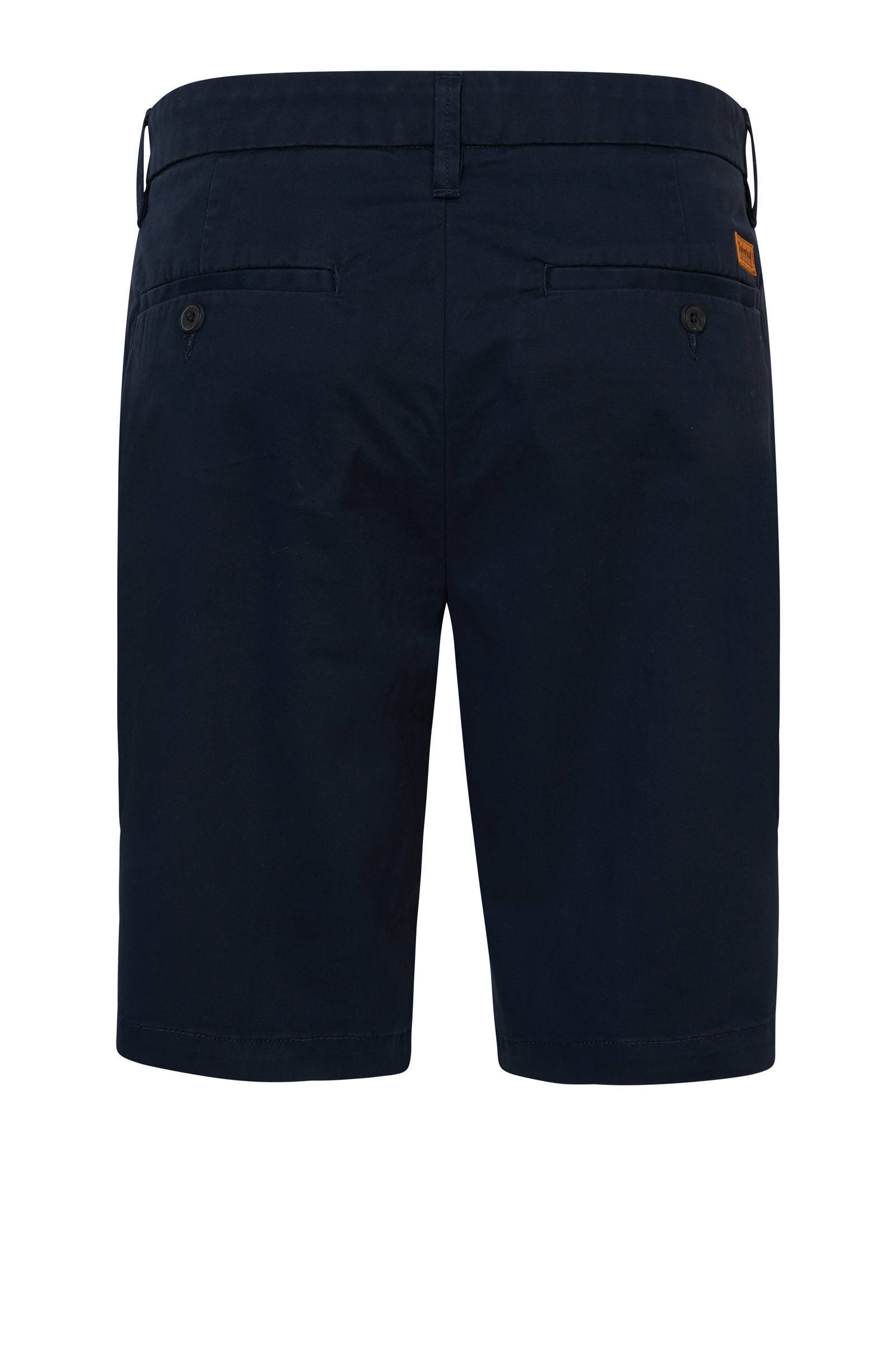 Timberland straight fit chino short blauw