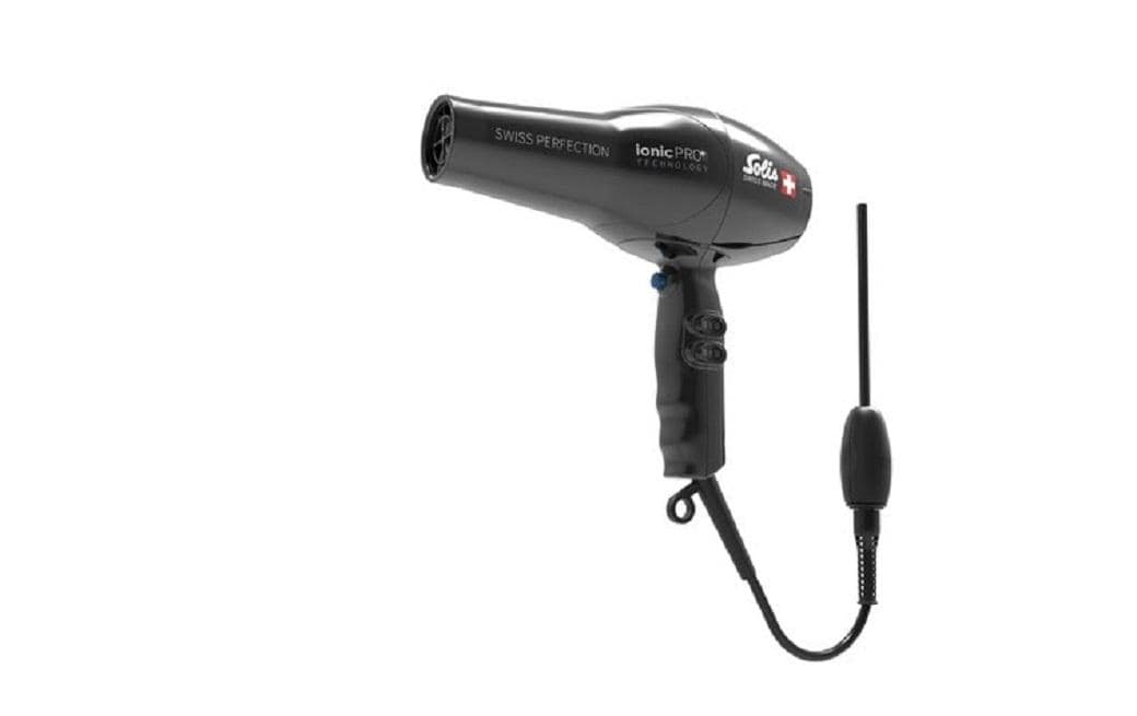 Profihaartrockner Swiss Perfection 360° ionicPRO SchwarzFöhn