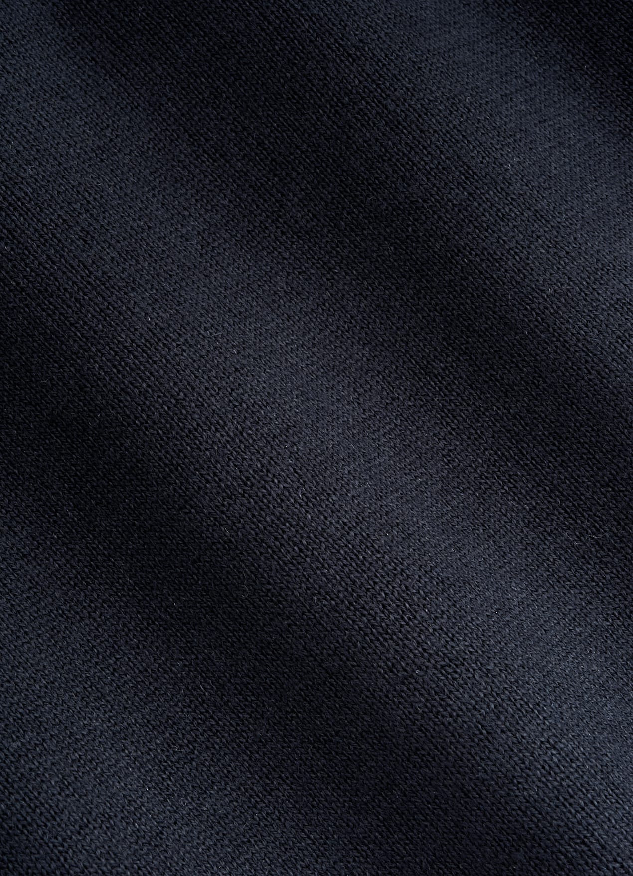 Pull col rond Merino bleu marine