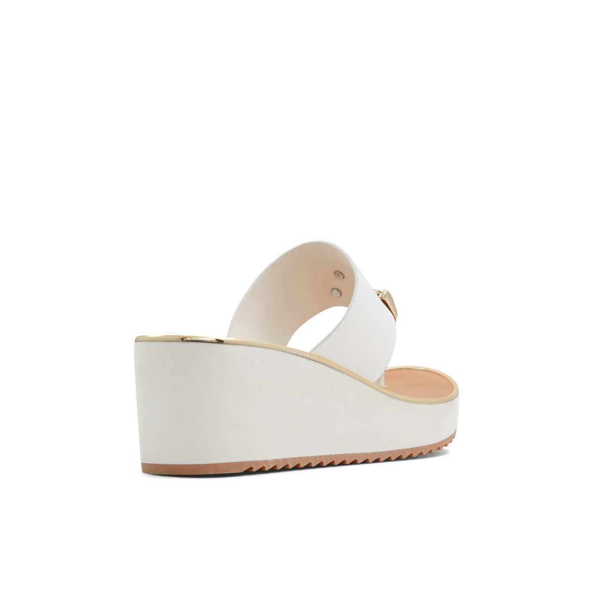 K STUDIO-Rosiyn-Tongs sandales - Talon compensé - Autre Blanc