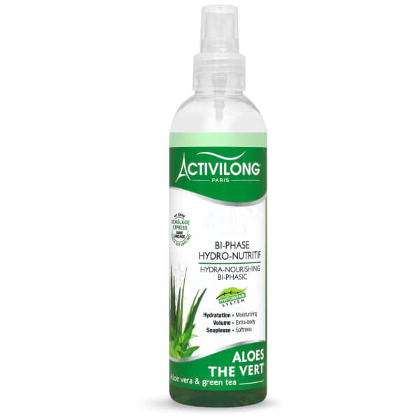 Spray biphase à l'aloe et au thé vert Activilong 240ML