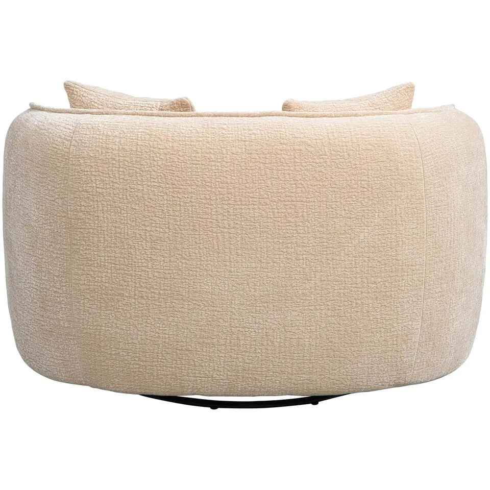 Draaibare Loveseat Enzio - stof Elephant - beige