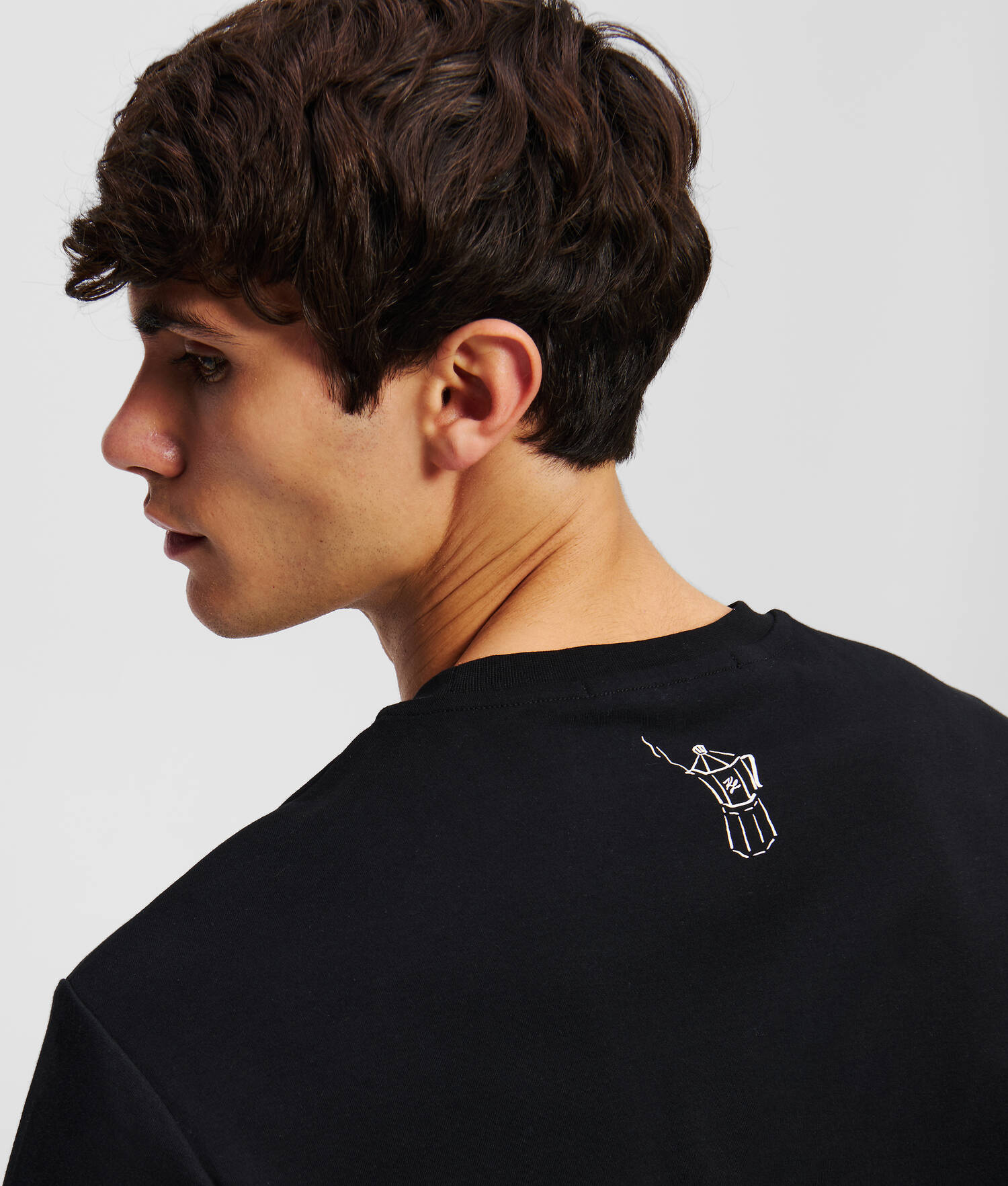 T-SHIRT KL X JORGE PARRA - Noir