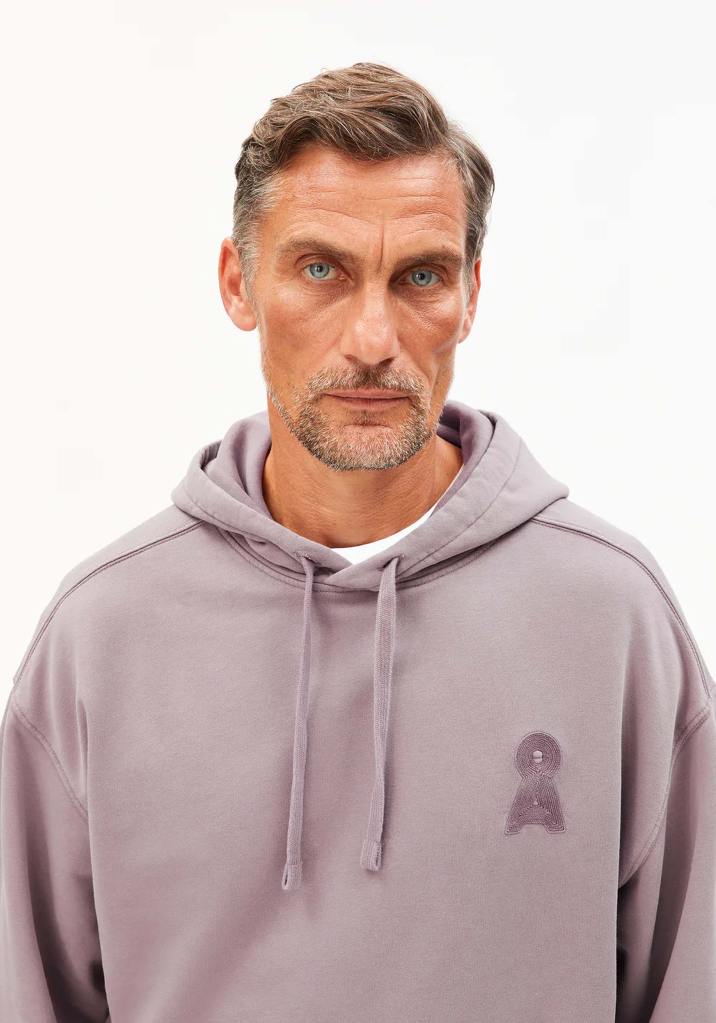 Armedangels Sweatshirt Iconic Å Kiraan Light Grape Washed
